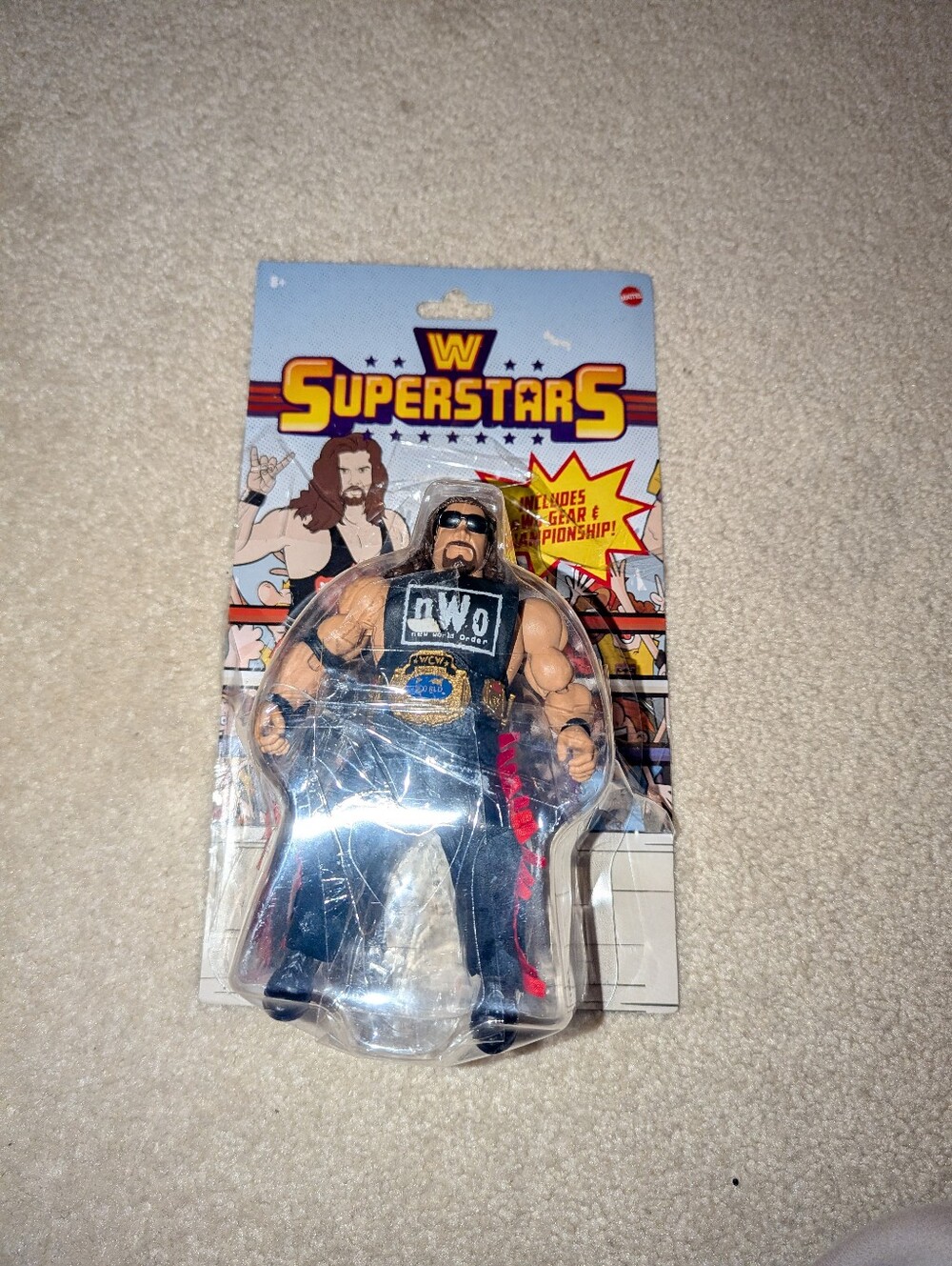 Mattel WWE Superstars Series 2 Kevin Nash action figure.